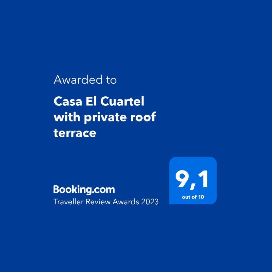 Brand New - Casa El Cuartel With Private Seaview Rooftop 科尼尔-德拉弗龙特拉 外观 照片